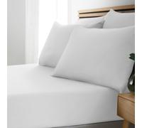 Catherine Lansfield Fitted Sheet 'So Soft Easy Iron' White Single Fitted