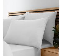 Catherine Lansfield Standard Pillowcases - So Soft Easy Iron - Pack of 4 - White