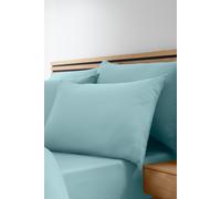 Catherine Lansfield Standard Pillowcase - So Soft Easy Iron - Pack of 4 - Duck Egg Blue