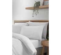 Catherine Lansfield Standard Pillowcases - So Soft Easy Iron - Pack of 4 - White