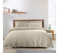Catherine Lansfield So Soft Non-Iron Super King Duvet Cover Set Natural