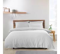 Catherine Lansfield So Soft Non-Iron Super King Duvet Cover Set White