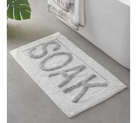 Catherine Lansfield Soak 50x80cm Bath Mat White