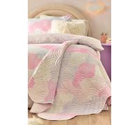 Catherine Lansfield 'Soft as a Cloud' Bedspread in Pink Catherine Lansfield Pink