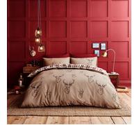 Catherine Lansfield Stag Duvet Cover & Pillowcase Set