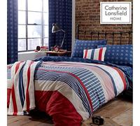 Catherine Lansfield Stars and Stripes Easy Care Single Duvet Set Multi