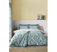 Catherine Lansfield Tilly Floral Duvet Set Blue