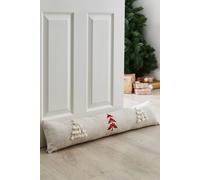 Catherine Lansfield 'tufted Christmas Tree' Door Draught Excluder In Natural Natural One Size