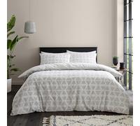 Catherine Lansfield Tufted Print Duvet Cover Set