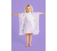 Catherine Lansfield 'Unicorn' Hooded Towel Poncho in Lilac Catherine Lansfield Lilac