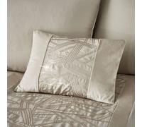 Catherine Lansfield Velvet Sparkle Sequin Embellished Filled Cushion, Champagne, 30 x 40 Cm