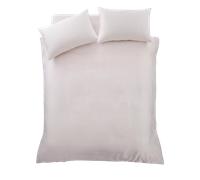 Catherine Lansfield White Silky Soft Duvet Cover - Single