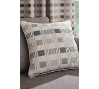 Catherine Lansfield 'wilson Check' Cushion In Green Green 45cm x 45cm