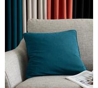 Catherine Lansfield Wilson Velvet 45x45cm Cushion Green