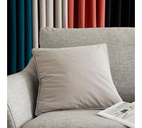 Catherine Lansfield Wilson Velvet 45x45cm Cushion Grey