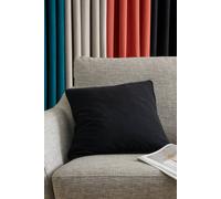 Catherine Lansfield Wilson Velvet 45x45cm Cushion Black