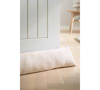 Catherine Lansfield 'wilson Velvet' Door Draught Excluder In Natural Natural One Size