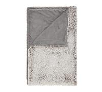 Catherine Lansfield Wolf Throw 150 x 200cm Or Cushion 43 x 43cm Neutral