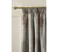 Catherine Lansfield 'Woodland Trees' Lined Pencil Pleat Curtains in Green | Size: 117 cm width x 137 cm drop Catherine Lansfield Green 117 cm width x 137 cm drop