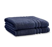 Catherine Lansfield Zero Twist 100% Cotton 450GSM 2x Bath Sheets Bale 17 Colours