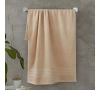 Catherine Lansfield - Bath Sheet - Zero Twist Cotton 90 x 140 cm - Natural