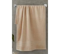 Catherine Lansfield Zero Twist Bath Sheet Natural