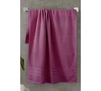 'Zero Twist' Bath Sheet Catherine Lansfield Raspberry Bath Sheet