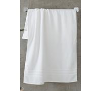 Catherine Lansfield Zero Twist Cotton 90x140cm Bath Sheet White