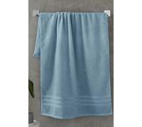 'Zero Twist' Bath Towel Catherine Lansfield Blue Bath Towel