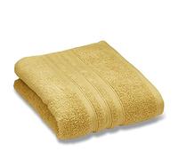 Catherine Lansfield Face Cloth Pair Zero Twist Cotton 30x30cm Ochre