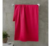 Catherine Lansfield Zero Twist Cotton 70x120cm Bath Towel Hot Pink