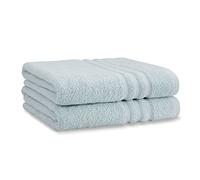 Catherine Lansfield Zero Twist Bath Sheet Pair Duck Egg
