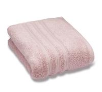 Catherine Lansfield Zero Twist Cotton 90x140cm Bath Sheet Pink