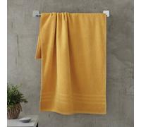 Catherine Lansfield Zero Twist Cotton Bath Sheet Ochre