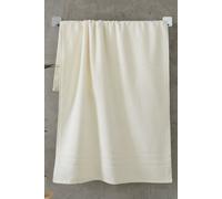 Catherine Lansfield Bath Sheet Pair, Cotton, Cream, 90x140cm x2