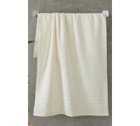 Catherine Lansfield Bath Sheet Pair, Cotton, Cream, 90x140cm x2