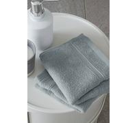 Catherine Lansfield Zero Twist 450 gsm Soft & Absorbent Cotton Bath Sheet Pair Sage Green