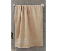 Catherine Lansfield Zero Twist Bath Sheet Pair Natural, 90x140cm x2