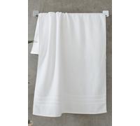 Catherine Lansfield 'Zero Twist' Cotton Bath Sheet Pair in White Catherine Lansfield White Bath Sheet