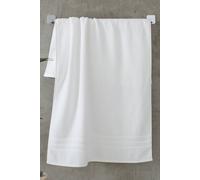 Catherine Lansfield Zero Twist Bath Sheet Pair White, 90x140cm x2