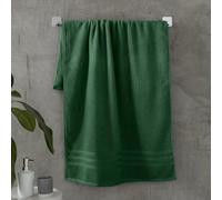 Catherine Lansfield Bath Towel Zero Twist Cotton 70 x 120 cm Forest Green
