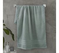 Catherine Lansfield Bath Towel Zero Twist Cotton 70 x 120 cm Light Green