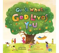 Catherine MacKenzie Guess What: God Loves You Hardback Book in White Catherine MacKenzie White