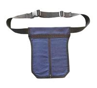 Catheter Bag Holder on Waist 10x9" Waterproof Polyester Nephrostomy Bag Holder with Front Open Zipper & Leg Strap for Urine, Massage Bottle & More Urine Drainage