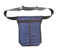 Catheter Bag Holder on Waist 10x9" Waterproof Polyester Nephrostomy Bag Holder with Front Open Zipper & Leg Strap for Urine, Massage Bottle & More Nephrostomy