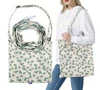 Catheter Bag Holder with Catheter Tube Cover & Adjustable Shoulder Strap, Foley Catheter Bag Covers, Crossbody or Hanging Urine Drainage Bag Holder with Tube Cover