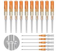 Catheter Piercing Needles 10Pcs - Prgislew 14G IV Catheter Needles Ear Nose Piercing Needles Hollow Needles for Lip Tongue Belly Cartilage Piercing Kit Piercing Supplies