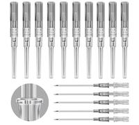Catheter Piercing Needles 10Pcs - Prgislew 16G IV Catheter Needles Ear Nose Piercing Needles Hollow Needles for Lip Tongue Belly Cartilage Piercing Kit Piercing Supplies