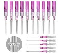 Catheter Piercing Needles 10Pcs - Prgislew 20G IV Catheter Needles Ear Nose Piercing Needles Hollow Needles for Lip Tongue Belly Cartilage Piercing Kit Piercing Supplies