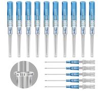Catheter Piercing Needles 10Pcs - Prgislew 22G IV Catheter Needles Ear Nose Piercing Needles Hollow Needles for Lip Tongue Belly Cartilage Piercing Kit Piercing Supplies